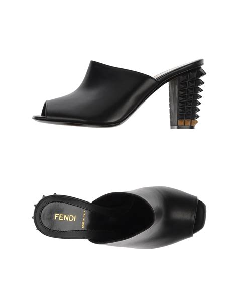 fendi shoes lyst|Black Fendi Shoes for Women .